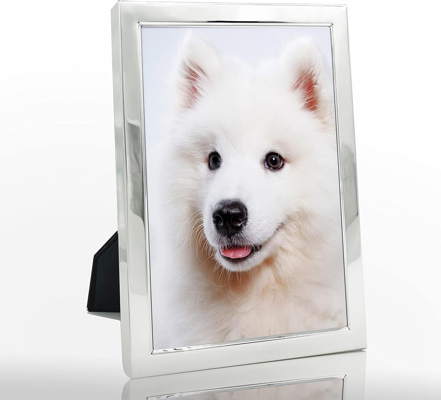 DECANIT 8x10 Picture Frames Silver Metal Photo Frames For Tabletop Display and Wall Decoration-Best Gifts For Family